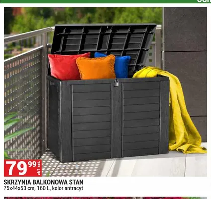 Skrzynia balkonowa Stan promocja w Merkury Market