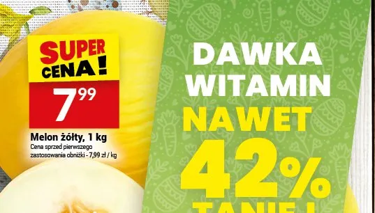 Melon żółty promocja w Twój Market