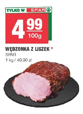 Wędzonka z Liszek SPAR promocja w SPAR