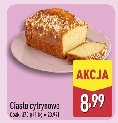 Wafle cytrynowe promocja w Aldi