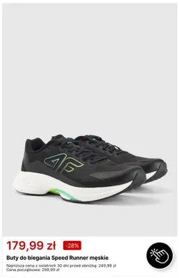 Buty do biegania Speed Runner męskie 4F promocja w 4F