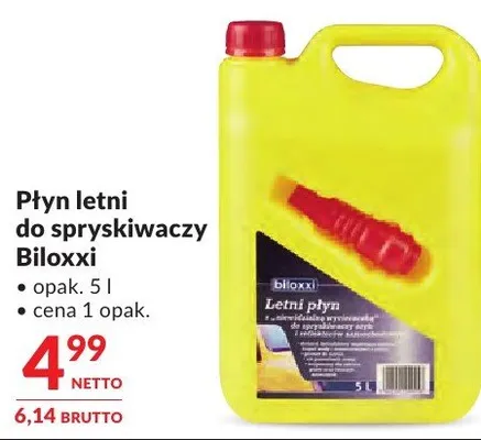 Płyn letni do spryskiwaczy Biloxxi promocja w Makro
