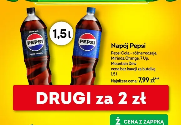 Napój Mountain Dew promocja w Żabka