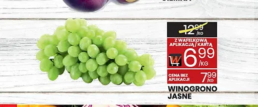 Winogrona jasne promocja w Wafelek