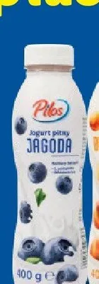Jogurt pitny Jagoda Pilos promocja w Lidl