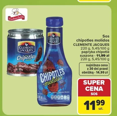 Sos chipotles molidos Clemente Jacques promocja w Carrefour
