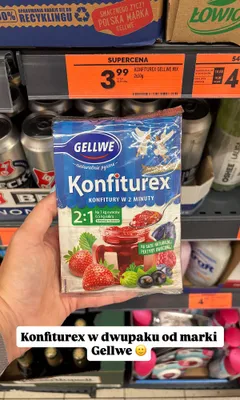 Środek żelujący Konfiturex 2:1 Gellwe promocja w Biedronka