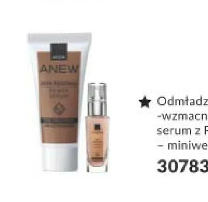 Odmładzająco-wzmacniające serum z Protinolem miniwersja Anew promocja w AVON