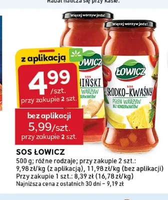 Sos chiński Łowicz promocja w Stokrotka