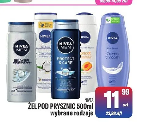 Żel pod prysznic Nivea promocja w Tomi Markt