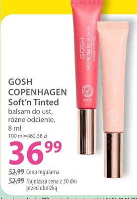 Balsam do ust Soft'n Tinted różne odcienie promocja w Hebe