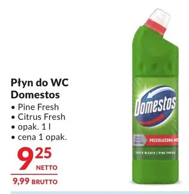 Płyn do WC Domestos Pine Fresh promocja w Makro