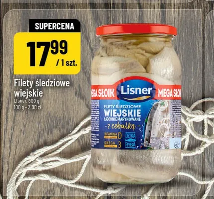 Filety śledziowe wiejskie promocja w POLOmarket