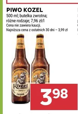 Piwo Kozel promocja w Stokrotka