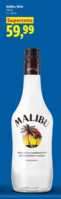 Likier Malibu Original promocja w Lidl