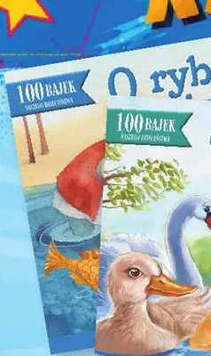 Książeczka 100 Bajek Naszego Dzieciństwa O rybaku promocja w Dino