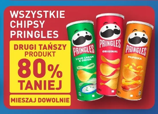 Chipsy Pringles Paprika promocja w Aldi