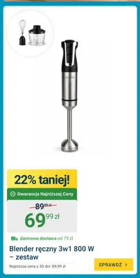 Blender ręczny 3w1 zestaw Royalty Line promocja w ERLI