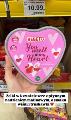 Żelki You melt my Heart promocja w Dino