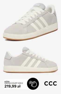 Buty sportowe Grand Court 00S K Adidas promocja w CCC
