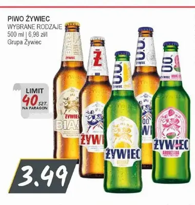 Piwo bezalkoholowe Żywiec Limonż promocja w Słoneczko