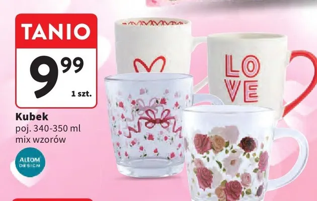 Kubek mix wzorów promocja w Intermarche