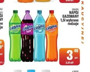 Napój gazowany Grappa promocja w Tomi Markt