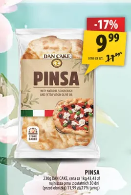 Pinsa Dan Cake promocja w Arhelan