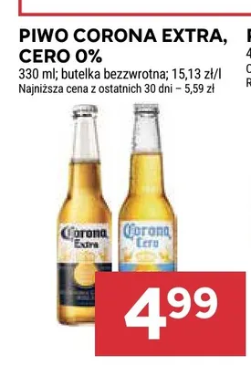 Piwo Corona Extra promocja w Stokrotka