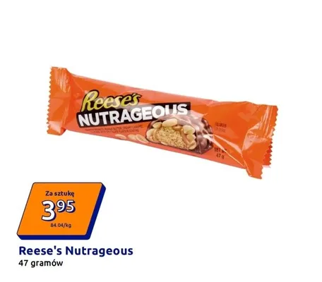 Baton Nutrageous Reese's promocja w Action