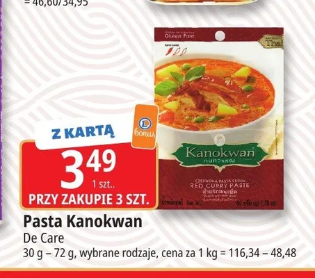 Pasta Kanokwan promocja w Leclerc