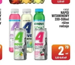 Napój witaminowy 4Move Active Vitamin promocja w Tomi Markt