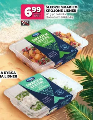 Śledzie smakiem krojone Lisner po podlasku promocja w Stokrotka