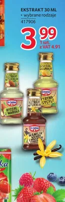 Ekstrakt 30 ml wybrane rodzaje Dr. Oetker promocja w Selgros