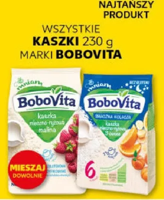 Kaszka mleczno-ryżowa malina promocja w Kaufland