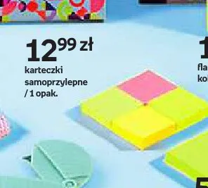 Karteczki samoprzylepne Paperdot kwadratowe promocja w Empik