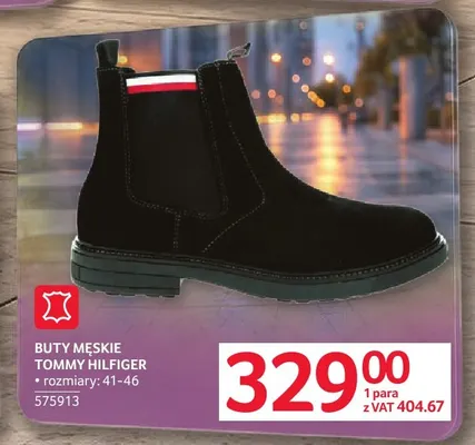 Buty męskie Tommy Hilfiger promocja w Selgros