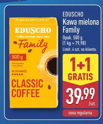 Kawa mielona Family promocja w Aldi