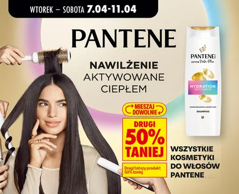 Szampon nawilżenie aktywowane ciepłem promocja w Biedronka