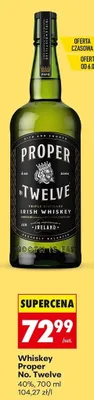 Whiskey Proper No. Twelve 40% promocja w Biedronka