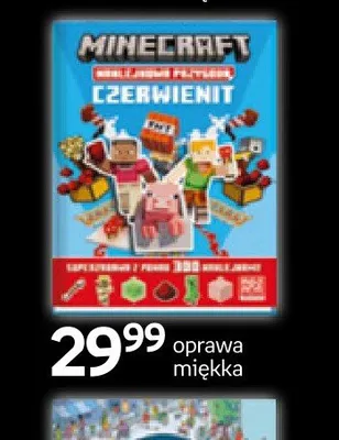 Książka Minecraft Czerwienit promocja w Empik