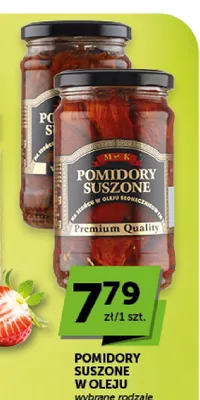 Pomidory suszone w oleju słonecznikowym M&K promocja w Euro Sklep
