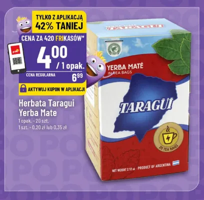 Herbata Taragui Yerba Mate promocja w POLOmarket