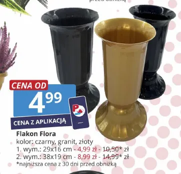 Flakon Flora 29x16 cm promocja w Prymus AGD