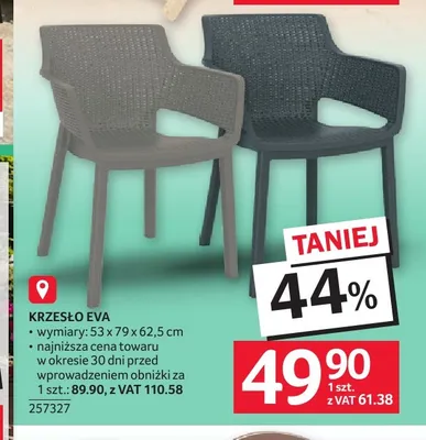 Krzesło Eva promocja w Selgros