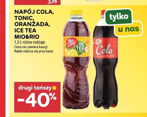 Napój Oranżada Mio&Rio promocja w Stokrotka