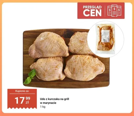 Udo z kurczaka na grill w marynacie promocja w Dino