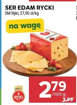 Ser Edam Rycki SM Ryki na wagę promocja w Stokrotka