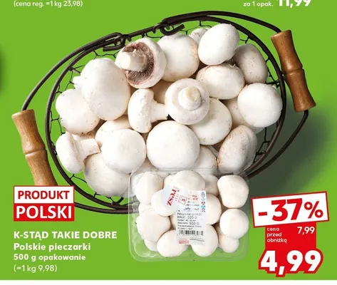 Pieczarki polskie K-Stąd Takie Dobre promocja w Kaufland