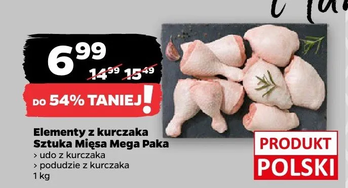 Udo z kurczaka promocja w Netto